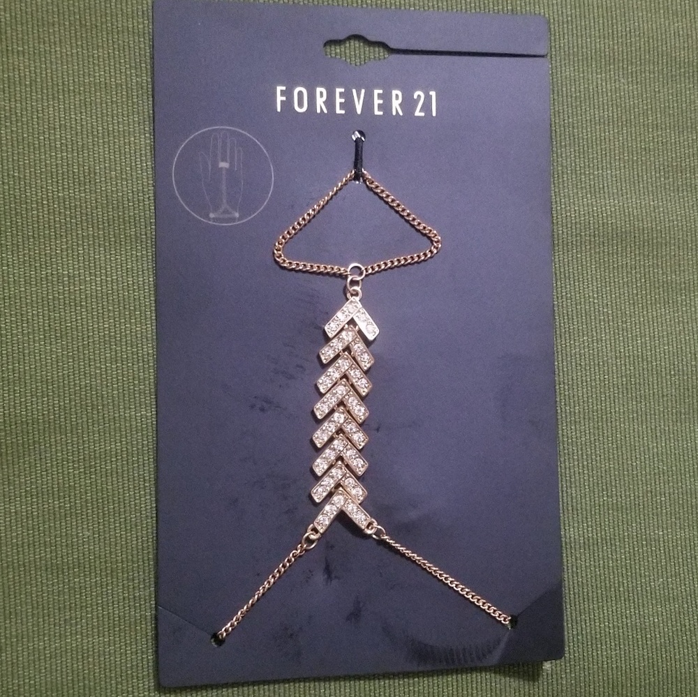 Forever 21 Hand Chain Bracelet